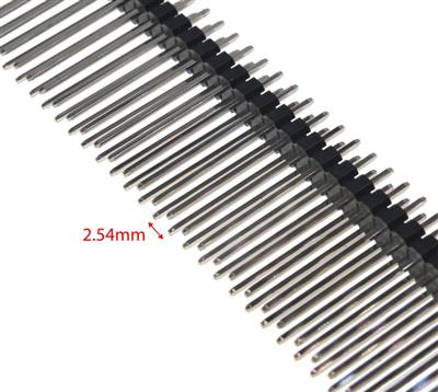PIN HEADER 2*40 MALE 21MM ST 2.54MM | DS1021-2X40S-22