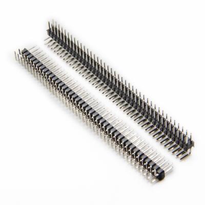 PIN HEADER 2*40 MALE RA 2.54MM | DS1022-2X40R-1