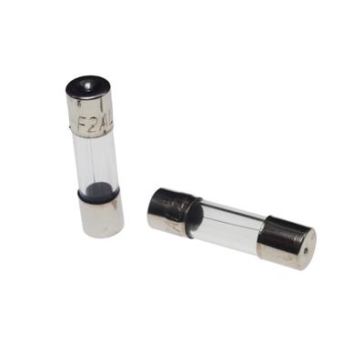 FUSE 5*20F2A | 5*20MM-2A250V | فیوز شیشه ای 2 آمپر 250 ولت سایز 5x20mm