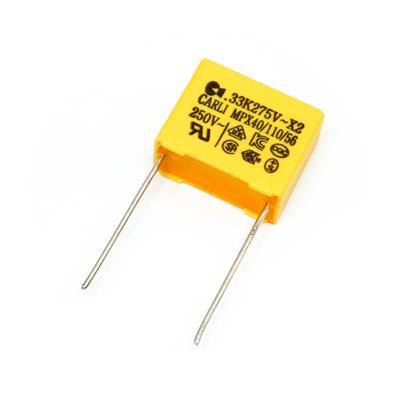MKT CAPACITOR 330NF 275 X2 15MM | خازن ام کا تی 330 نانو فاراد 275 ولت
