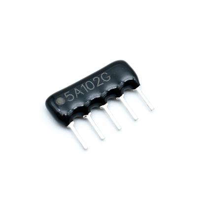 RESISTOR ARRAY 1KOHMS 5PIN | A05-102JP | مقاومت اری 1کیلو اهم 5 پین