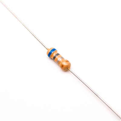 RESISTOR 0.68OHMS 1/4W BULK | CF1/4W-0.68OHM-J-TR | مقاومت 0/68 اهم 1/4 وات 5 درصد