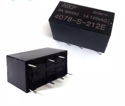 RELAY 12V 2A 2C 8PIN | 4078-S-212E