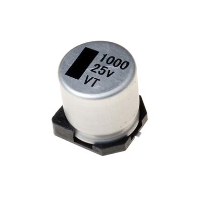 1000UF 25V SMD 12.5*13.5MM | خازن الکترولیت اس ام دی  1000 میکروفاراد 25 ولت