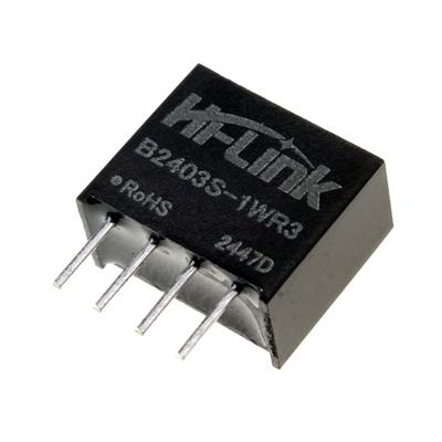 B2403S-1WR3 | مبدل DC به DC ایزوله 24 ولت به 3.3 ولت 1 وات