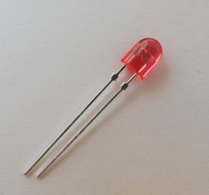 LED 5MM RED OVAL | 5KR3UT09